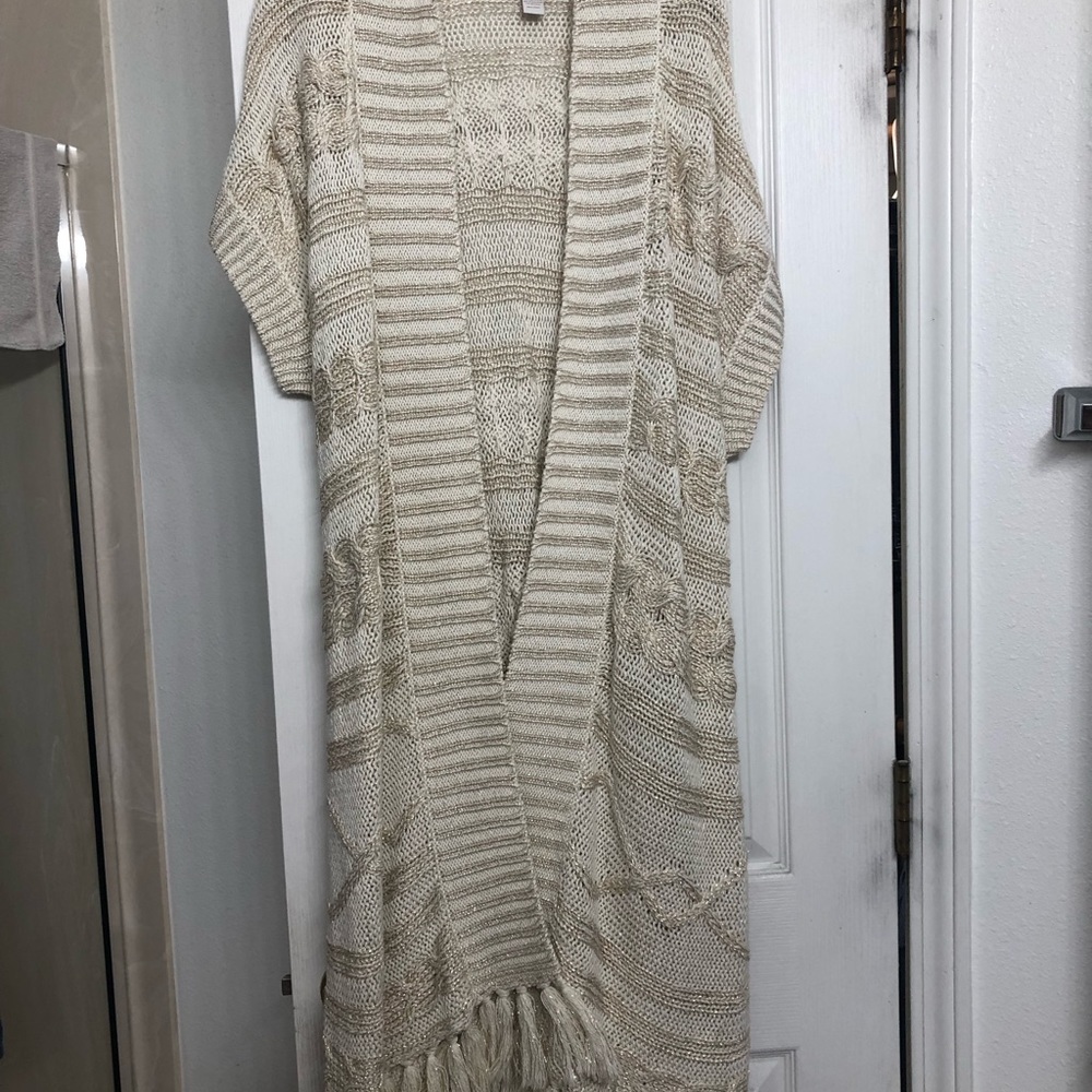 **NWOT CHICOS size 2 Cardigan Sweater - Picture 5 of 8